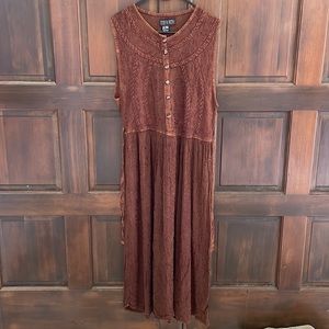 Zoey & Beth size small brown dress